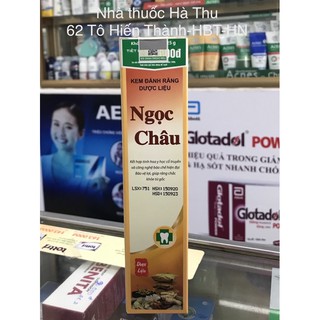 Kem đánh răng dược liệu Ngọc Châu