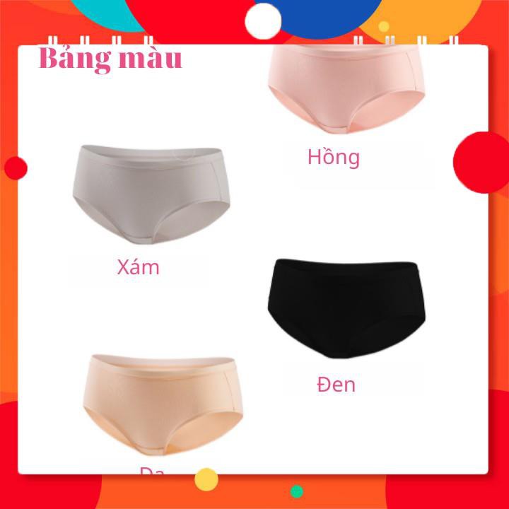 [COMBO] 5 Quần Lót Cotton 60s Một Màu Thấm Hút Thoải Mái Gợi Cảm Nhiều Màu ROSIESTORE CT60S002 | BigBuy360 - bigbuy360.vn