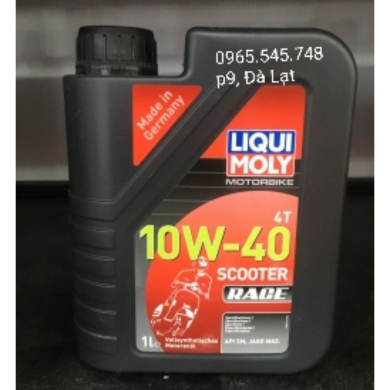 Liqui Moly VietnamNHỚT XE TAY GA (MOTORBIKE 4T 10W40 SCOOTER RACE LIQUI MOLY) 1L chính hãng 100%