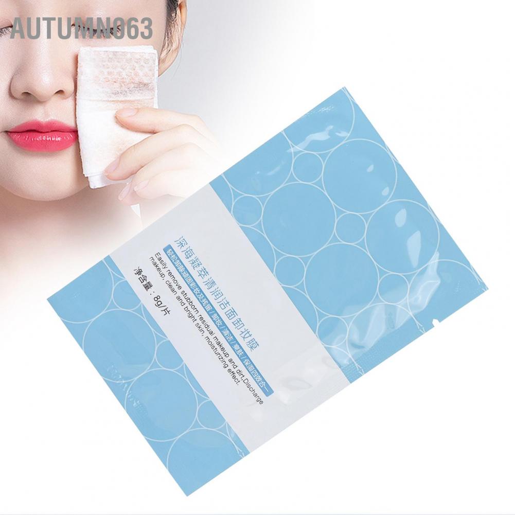 Autumn063 Daralis 8g Makeup Removal Wipe Khăn lau mặt Không gây kích ứng di động
