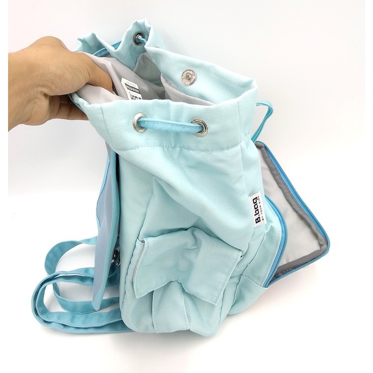 Balo cấp 2 B.Bag Pastel-Love B-12-076 xanh