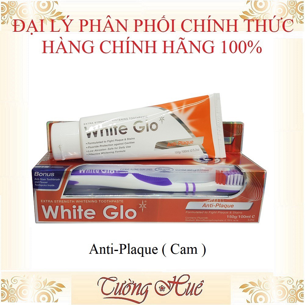 Kem Đánh Răng White Glo Extra Strength Whitening Toothpaste - 150g ( Nhiều Lựa Chọn )