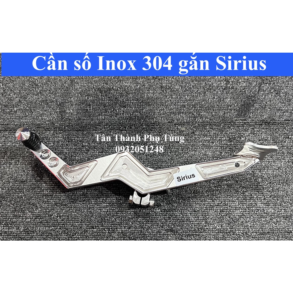Cần số Inox 304 gắn Sirius
