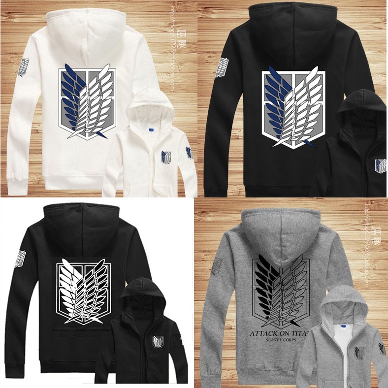 BST Áo Khoác Nỉ Anime Attack On Titan | AOT STORE