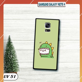Ốp điện thoại Samsung Galaxy Note 4 - lưng nhám viền dẻo