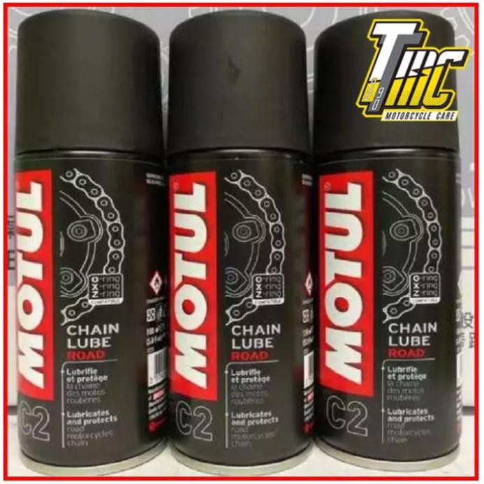 [Rẻ Vô Địch]  Chai xịt dưỡng sên Motul C2 150ml