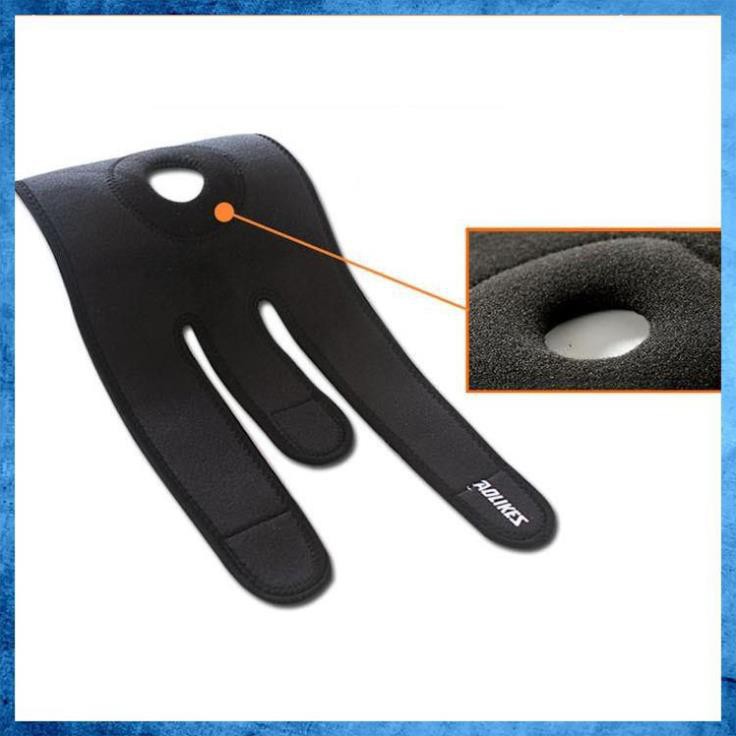 đai đầu gối Aolikes AL  7616 có đệm hơi silicone thoáng khí bó ống khớp băng cuốn bảo vệ quấn gym yoga