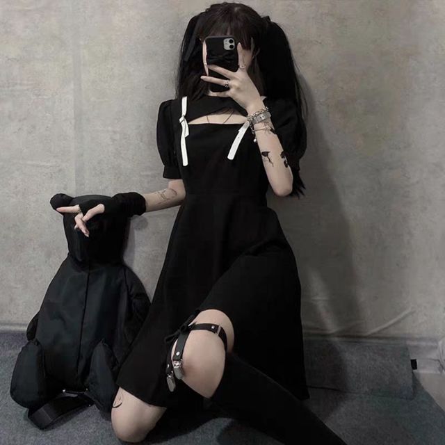 ORDER] Đầm gothic cool ngầu | Shopee Việt Nam