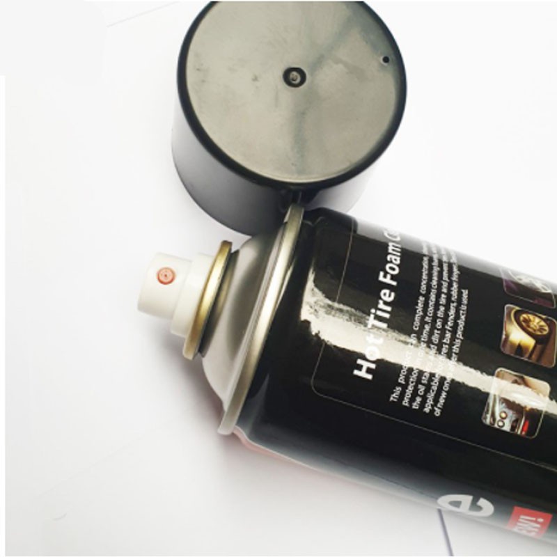 Xịt làm bóng lốp xe, dưỡng lốp xe ô tô, xe máy Hot-Tire 650ml