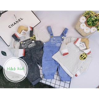 yếm bò xe cẩu cho bé trai