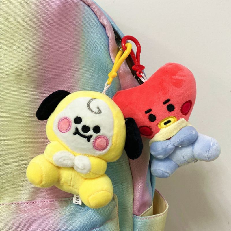 Móc khóa bông BT21 ver baby sitting