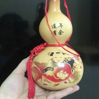 Quả bầu hồ lô cầu con, quả đã phơi khô