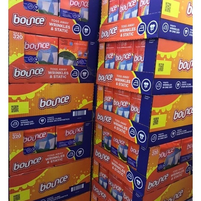 [ Tách Lẻ ] Giấy Thơm Quần Áo Bounce Của Mỹ