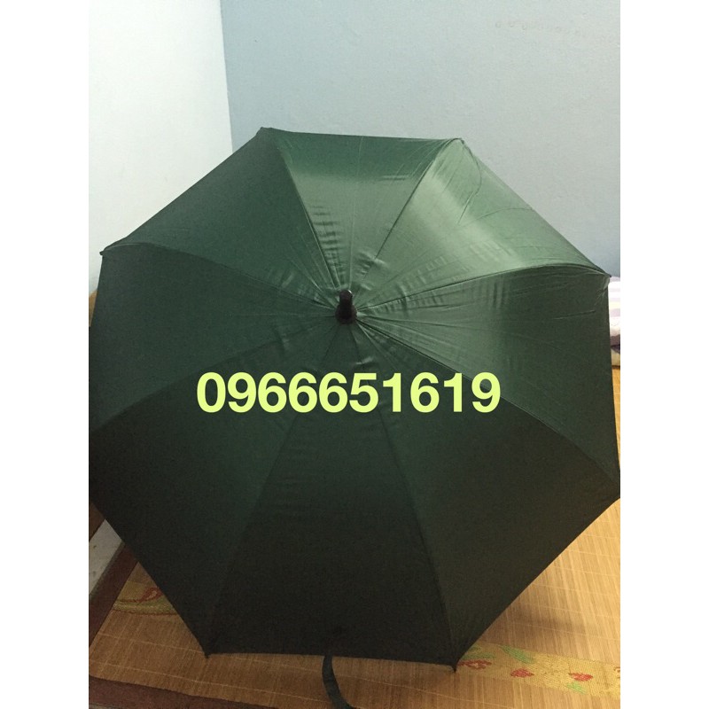 1 ô dù cán dài tay cầm bằng gỗ khung nan hai lớp chắc khoẻ bednf đẹp