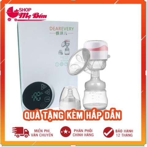 Máy hút sữa điện đơn Electric B.Pump, 9 cấp lực hút không đau,