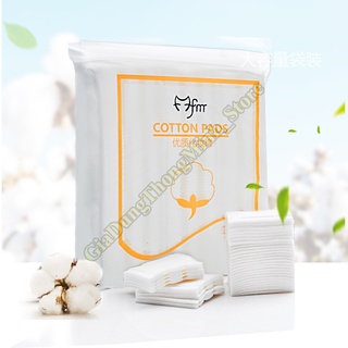 Bông Tẩy Trang 3 Lớp Cotton Pads Hàng Loại 1, Chất Liệu Tự Nhiên An Toàn Cho Da
