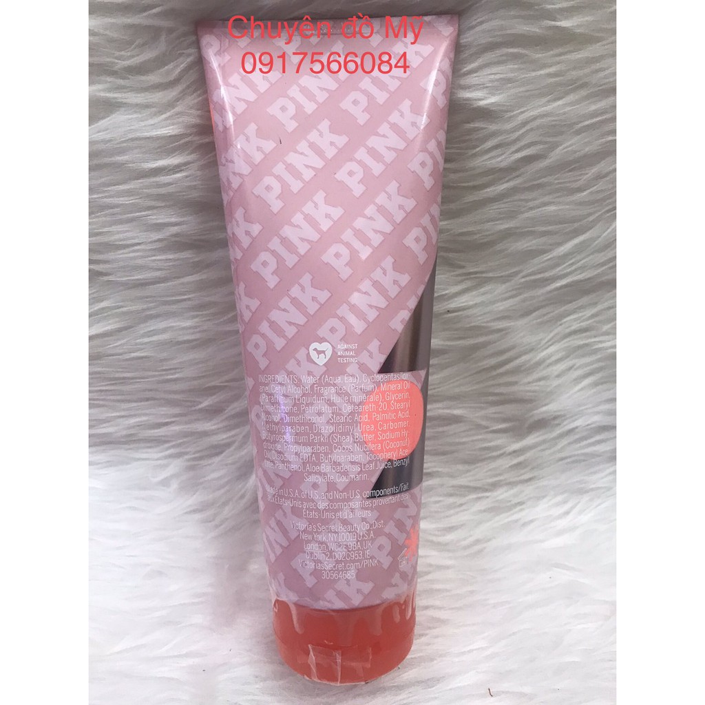 Dưỡng thể nước hoa Victoria Secret Pink Snow Pink Lotion 236 ml của Mỹ