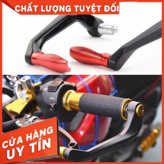 Bảo vệ tay lái xe máy, phanh ly hợp bảo vệ tay lái động cơ thanh tay cầm, chất liệu nhôm CNC