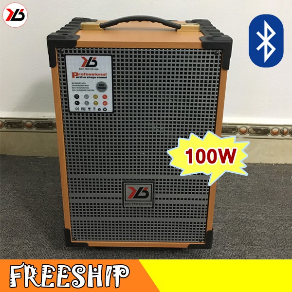 Loa kéo Bluetooth 100W, Loa kéo hát Karaoke RUBY Nhật Bản uy tín 12 năm chất lượng âm thanh tốt