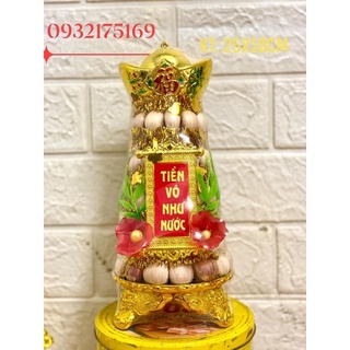 Tháp tỏi 5 tầng tỏi