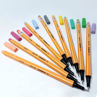 Bút Kỹ Thuật STABILO Point-88 PT88 (Bộ 9 Cây)