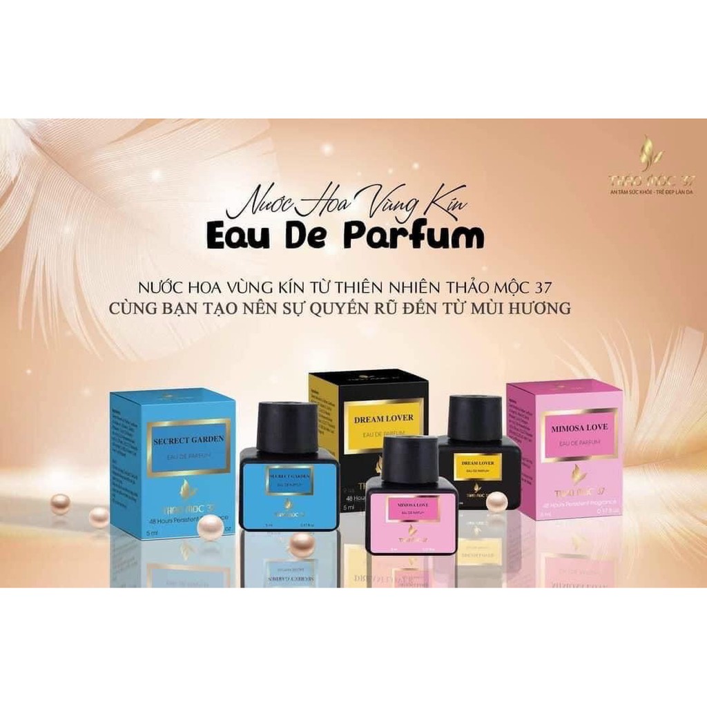 Nước Hoa Vùng Kín Thảo Mộc 37 - Màu Hồng (Mimosa Love) Mẫu Mới | BigBuy360 - bigbuy360.vn