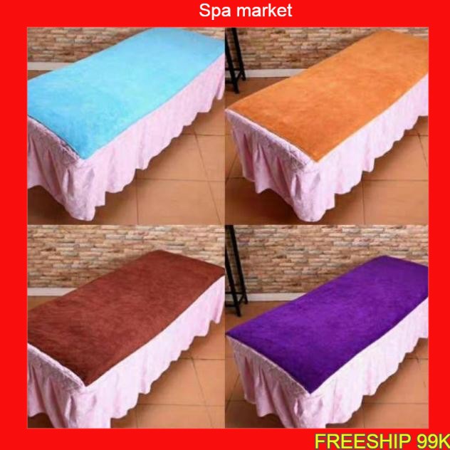 Khăn trải giường spa 90x190cm ( khan trai giuong spa)