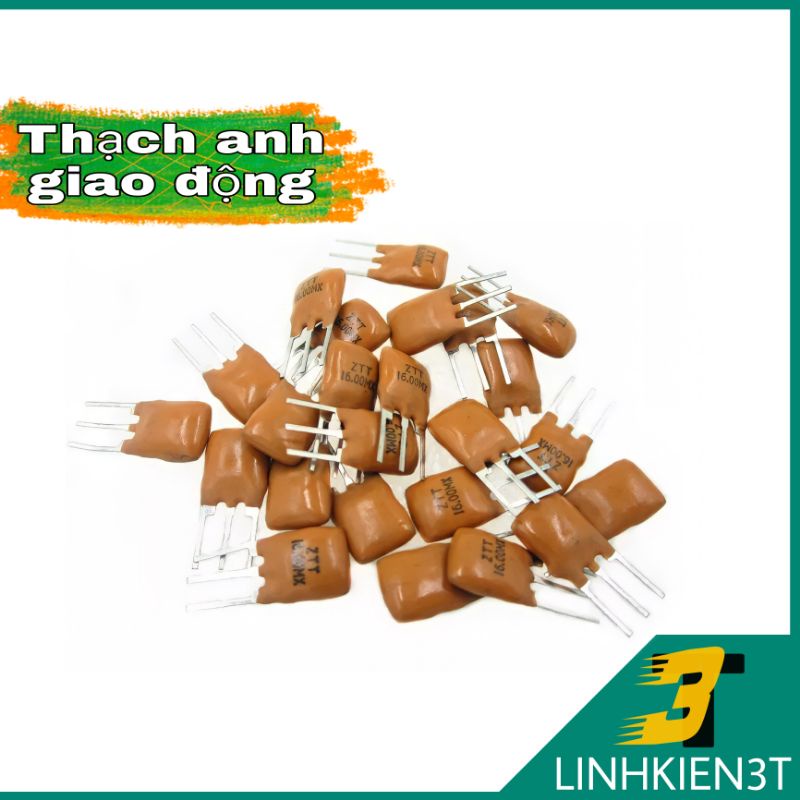 Thạch anh giao động 2 chân 3 chân 4MHz 6MHz 8MHz 12MHz 16MHz