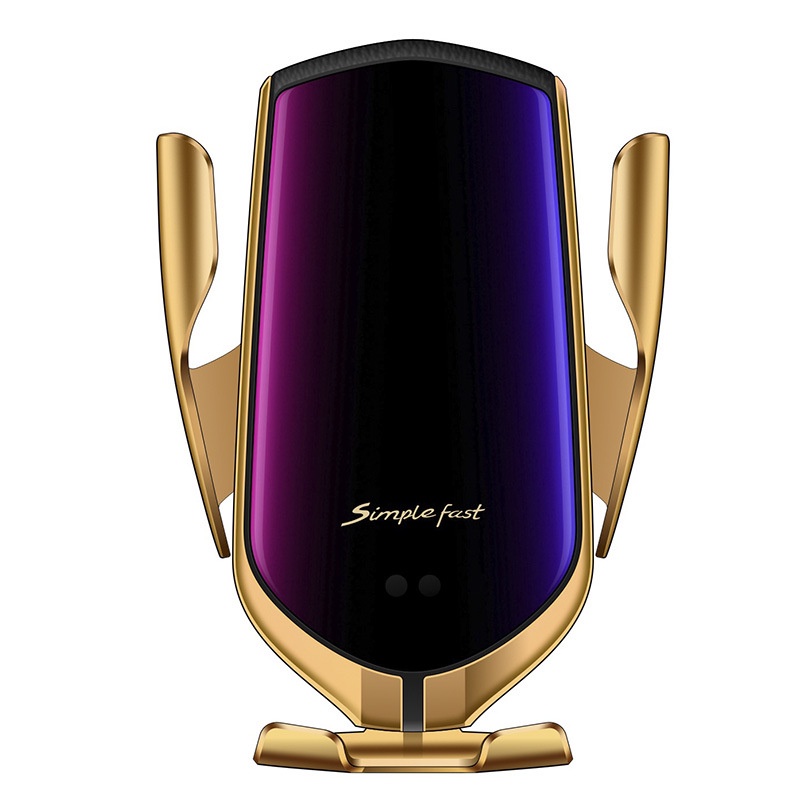 Giá đỡ sạc không dây trên ô tô SIMPLE FAST R2 thế hệ mới công nghệ sạc nhanh 10W cảm biến đóng mở tự động | BigBuy360 - bigbuy360.vn