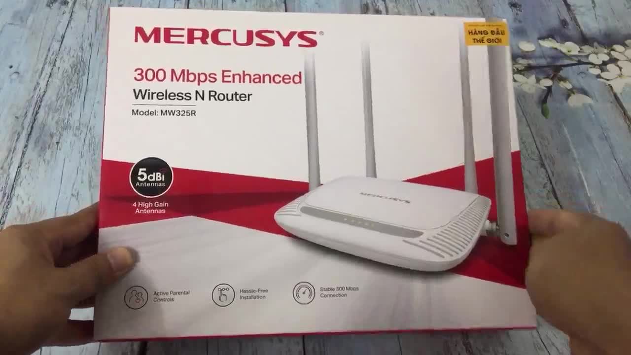Cục phát wifi Mercusys MW325R - Router wifi hàng chính hãng có chức năng repeater wifi không dây | BigBuy360 - bigbuy360.vn