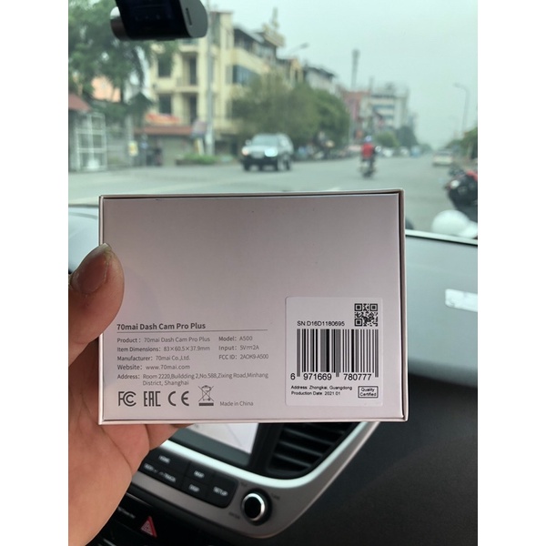 Cam hành trình Xiaomi A500 bản QUỐC TẾ