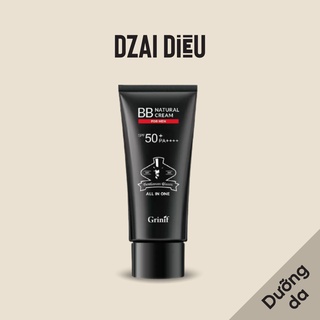 Kem che khuyết điểm chống nắng không lộ vân, dưỡng trắng da, giảm nhăn cho nam giới Grinif Natural BB Cream for Men 50g