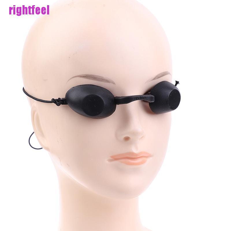 Rightfeel Protective Eyepatch Laser Light Glasses Safety Goggles IPL Beauty Clinic Black