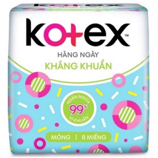 48 gói băng vệ sinh hằng ngày Kotex kháng khuẩn
