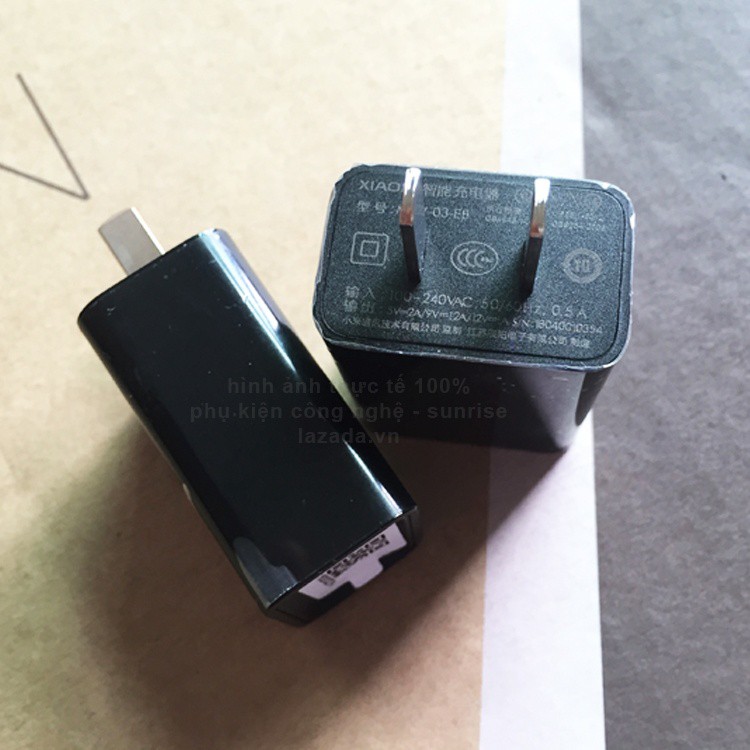 Bộ sạc nhanh Quick Charge 2.0 cho điện thoại Xiaomi(MDY03EB)