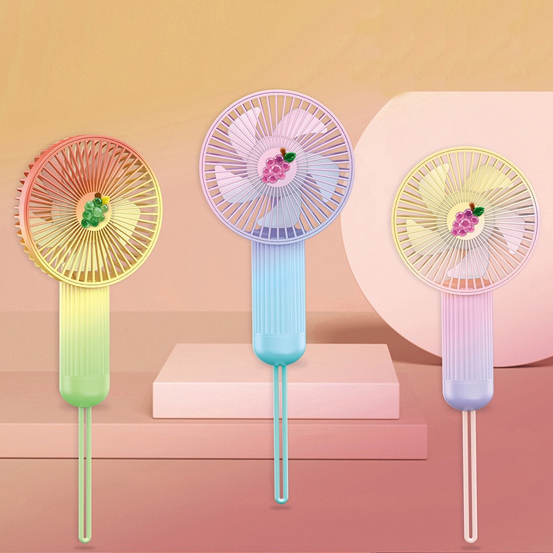 Quạt Mini Cầm Tay Có Thể Sạc Lại Bằng Cổng USB Tiện Dụng Và Bền