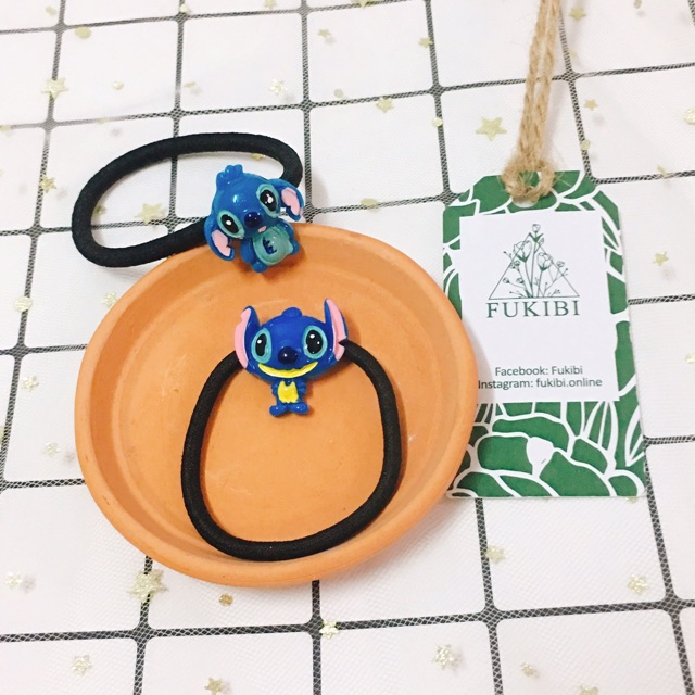 CỘT TÓC, KẸP TÓC, CÀI ÁO STITCH ẢNH THẬT