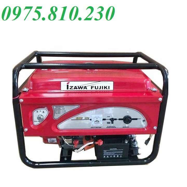 Máy Phát Điện Chạy Xăng 6kw Izawa Fujiki TM8000E Đề