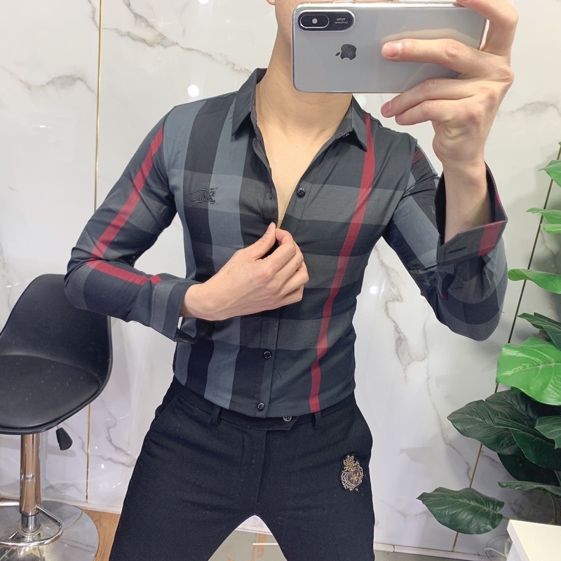 [HÀNG CAO CẤP] Áo sơ mi nam dài tay ,chất liệu cotton thoáng mát, không nhăn, không bai xù