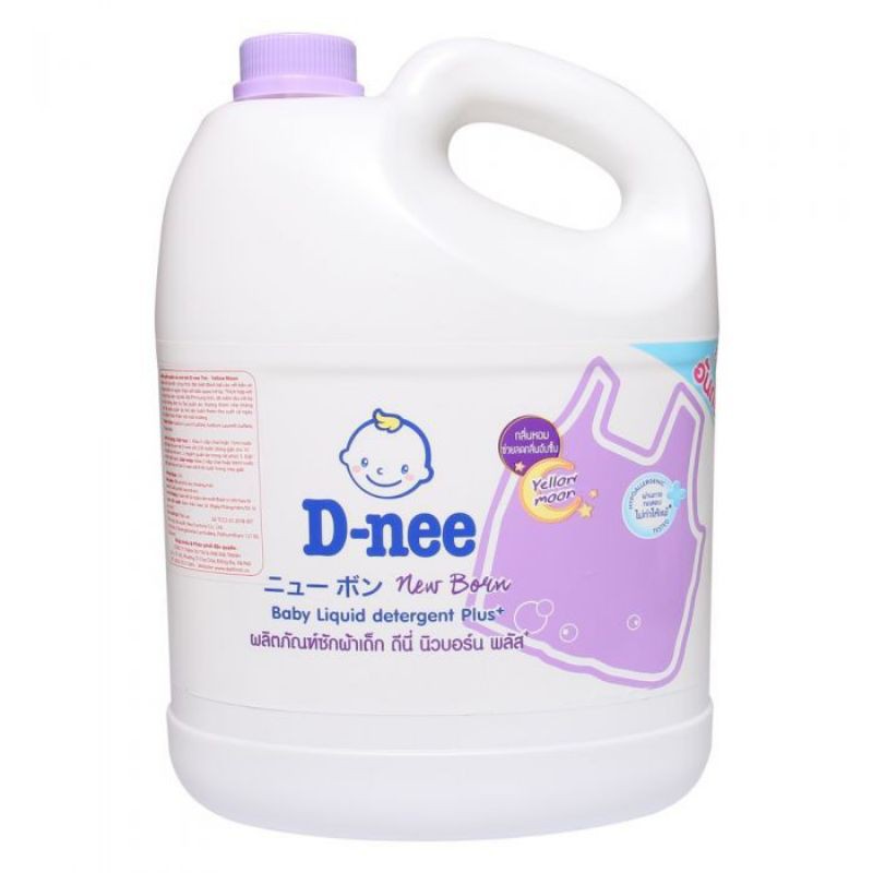 Nước giặt Dnee Thái Lan tem Đại Thịnh 3000ml chính hãng Có đủ màu- dịu nhẹ, an toàn cho da bé