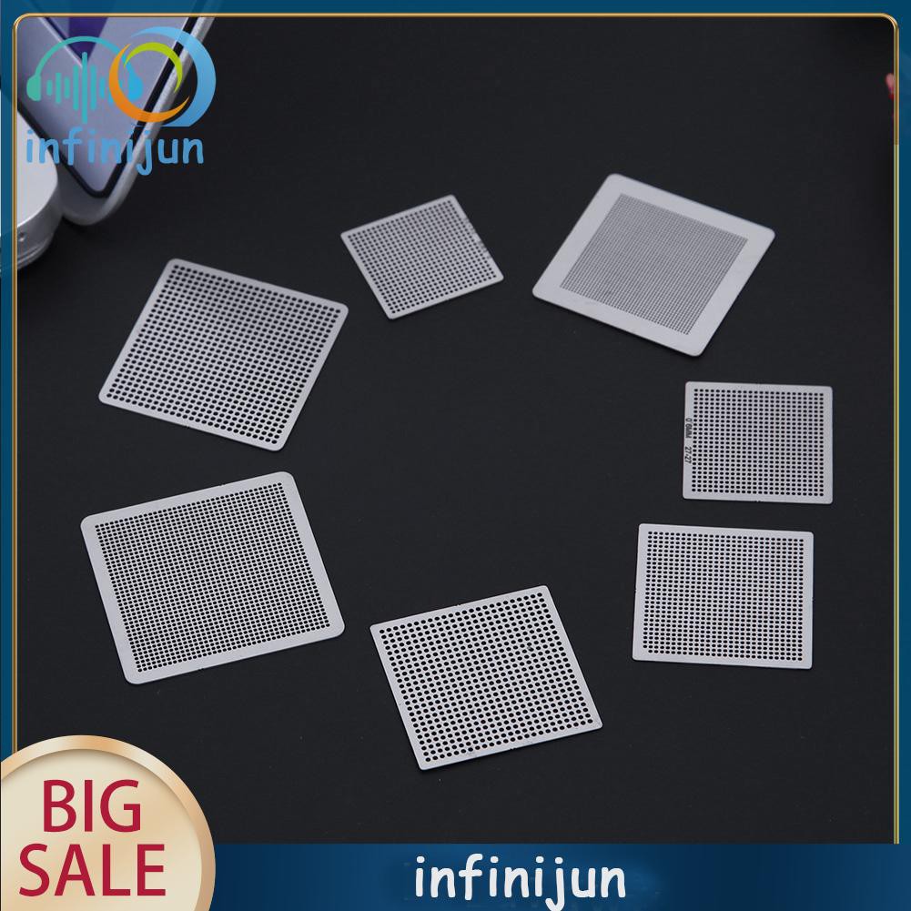 Set 27 Tấm Khuôn Dập Nóng Bga Chuyên Dụng Cho Máy Tính