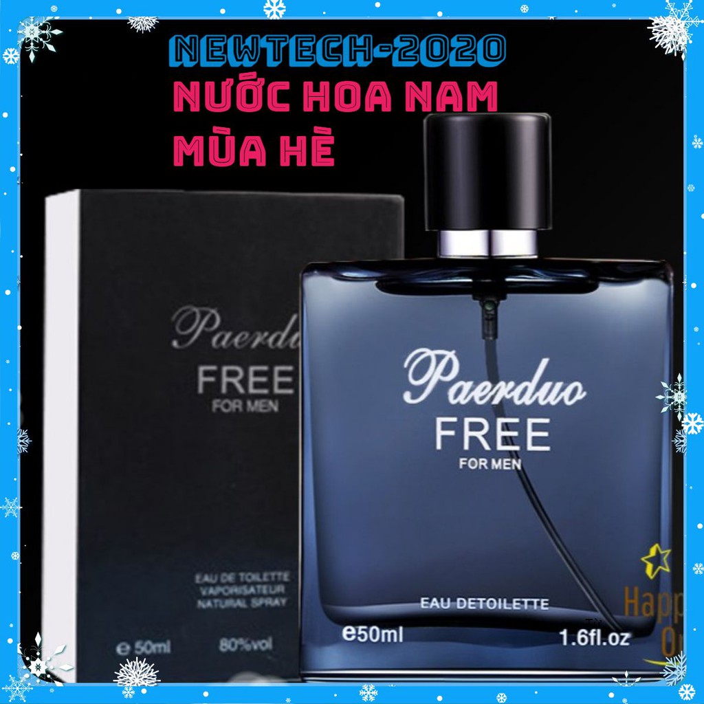 [HÀNG TUYỂN]💖 Nước Hoa Nam Chính Hãng Cao Cấp Paerduo Free For Man, Nuoc Hoa Nam Thơm Lâu Nam Tính Hiện Đại, Thanh Lịch | BigBuy360 - bigbuy360.vn