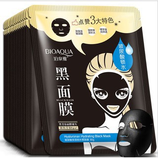 Combo 10 miếng mặt nạ than hoạt tính Bioaqua