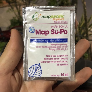 Phân bón lá Map Su-Po - Chống rụng hoa, trái non