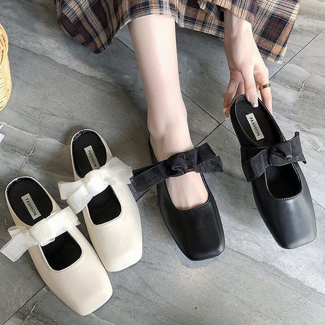 [Order 7 - 10 ngày] Giày búp bê nơ xinh