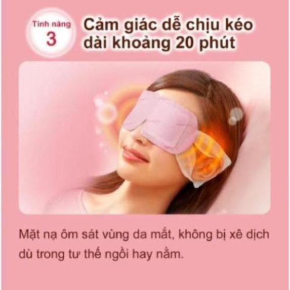 Mặt Nạ Hơi Nóng Thư Giãn Cho Vùng Mắt MegRhythm Steam Eye Mask 5 Miếng