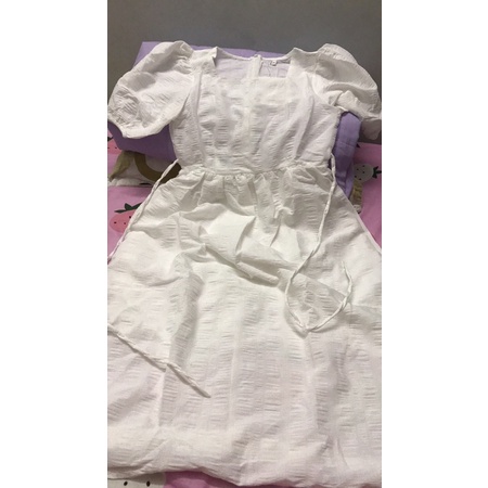 ĐẦM TRẮNG BABYDOLL BỒNG BỀNH 2 LỚP 155k