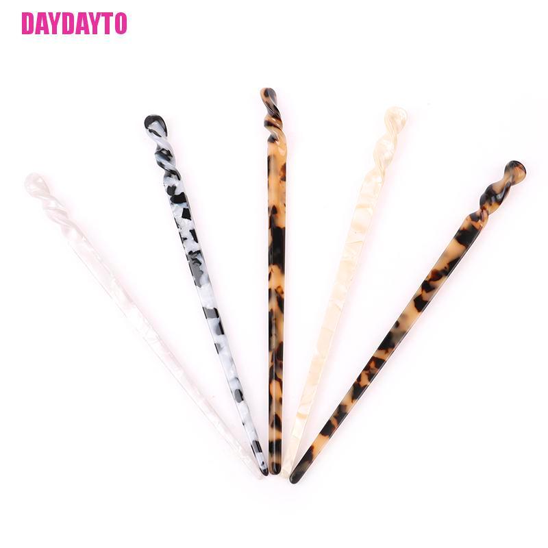 Trâm Cài Tóc Đính Đá Resin Thời Trang Cho Nữ