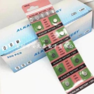 combo 50 Pin đồng hồ đeo tay 1K Alkaline Battery loại nhỏ 1.5V AG4 377A CX177 LR626W