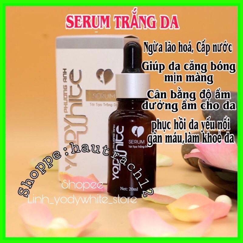 SERUM PHỤC HỒI TRẮNG DA DA KHÔ YODY WHITE PHƯƠNG ANH